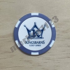 Kingsbarns Golf Links - Poker Chip Golf Ball Marker Golf Course Club