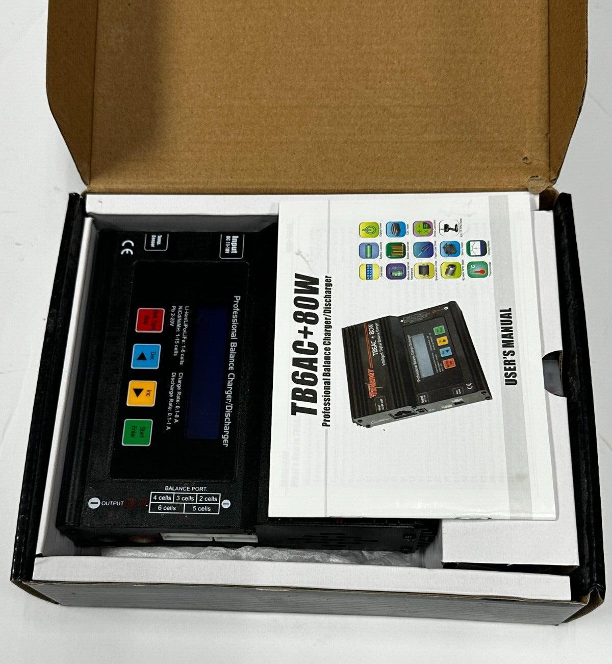 Excellent Tenergy TB6AC RC Remote Control Airplane / Car / Truck