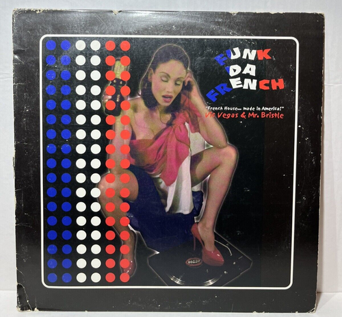 DJ VIC VEGAS & MR. BRISTLE * Funk DA French * HOUSE LP VINYL RECORD Gossip