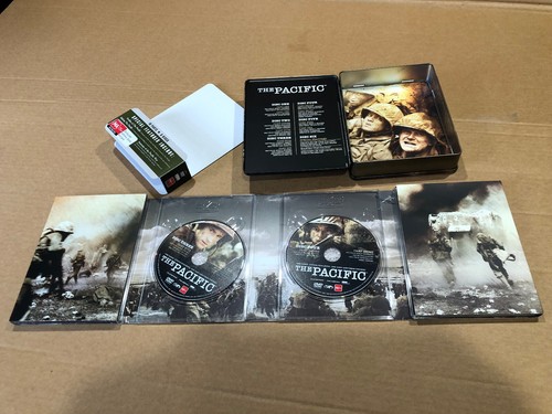 The Pacific (2010) 10 part Mini Series 6 Disc DVD Metal Tin Box Set - Region 4 - Picture 12 of 15