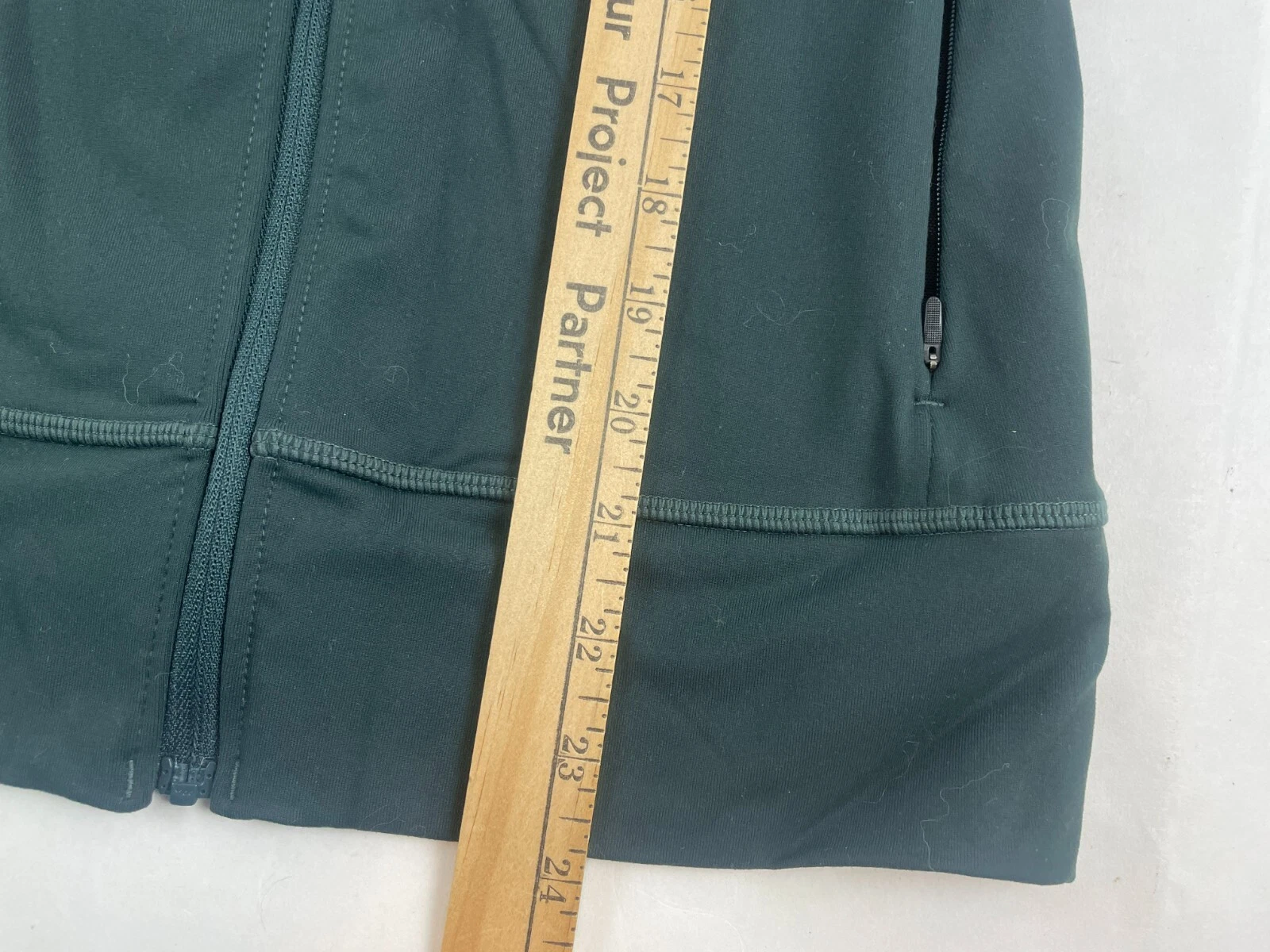 lole hunter long slv full zip activewear thumb hole jacket