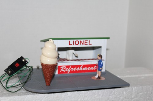LIONEL #12719 SUPPORTO RINFRESCO ANIMATO FUNZIONANTE
