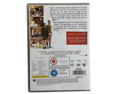The Big Bang Theory - Series 1 - Complete (DVD, 2009) (U7) - Picture 2 of 3
