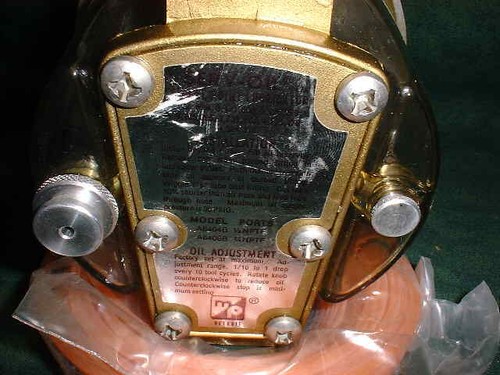 Master Pneumatic # A6404B - Einpunktschmierstoffgeber 1/2" NPT mit Schlauch (14517-N5) - Bild 2 von 5