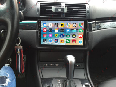 1+32GB Für BMW 3er E46 1999-2005 Android 13 Autoradio mit GPS Navi WiFi MP5 BT