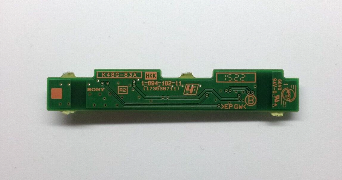 Récepteur IR Sony 1-980-483-11 Pour TV KDL-40RD450, KDL-48WD650 - Occasion Fonctionnel