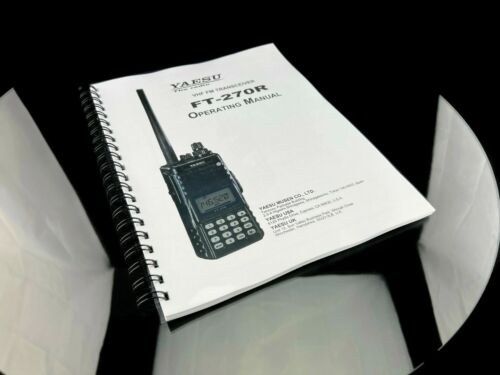 Yaesu FT-270R Manual: VHF FM Transceiver Operating Users Guide - 88 Pages - Picture 1 of 1