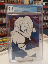 LADY DEATH: NECROTIC GENESIS #1 Pop Art Edition CGC Graded 9.6 ~ Kickstarter