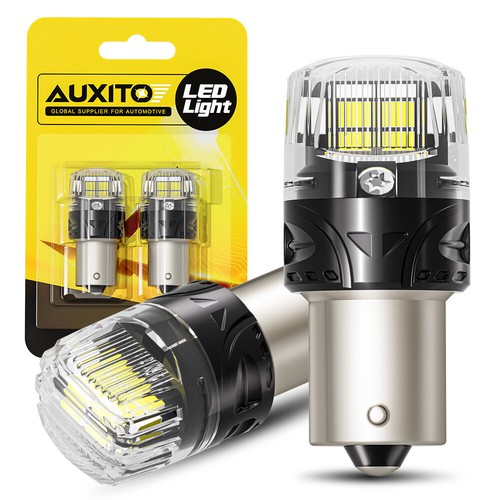 White Bright 1156 7506 16LED Reverse Backup Light Bulbs 6500K Canbus Error Free - Foto 10 di 15