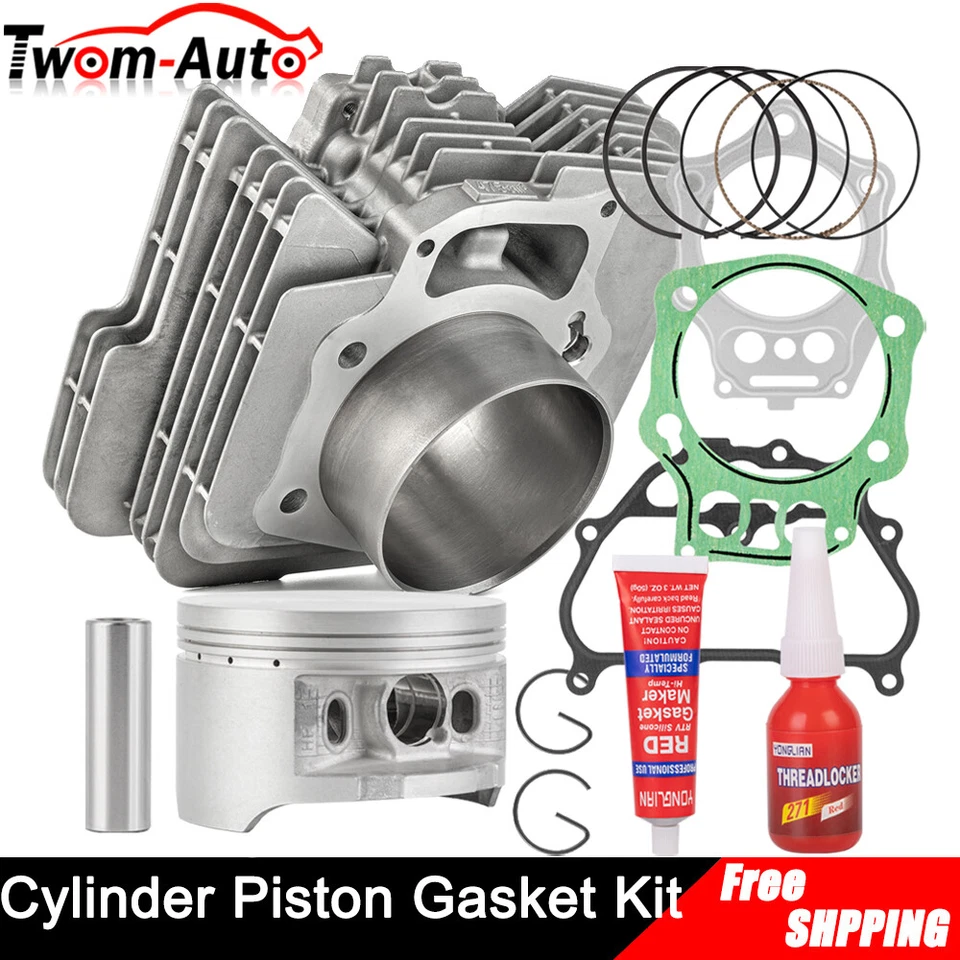 Kit de reconstrucción para Honda TRX500 2005-2011 Foreman 500 92 mm cilindro de diámetro grande pistón Foto 2 de 4