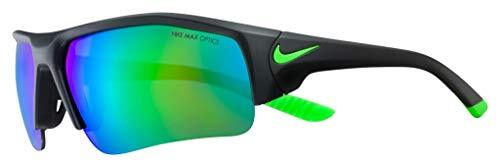 NEW Nike EV0910-013 Skylon Ace Xv Jr Matte Black Sunglasses with Green Mirror Nike Skylon Ace XV Jr Overview - YouTube main image 3