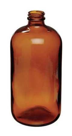 Braunglas Tropfflasche - Boston rund ohne Verschluss 22-400, 4oz - Bild 1 von 1