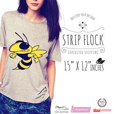 Siser STRIPFLOCK Heat Transfer Vinyl 15" X 12" SELECT YOUR COLOR 