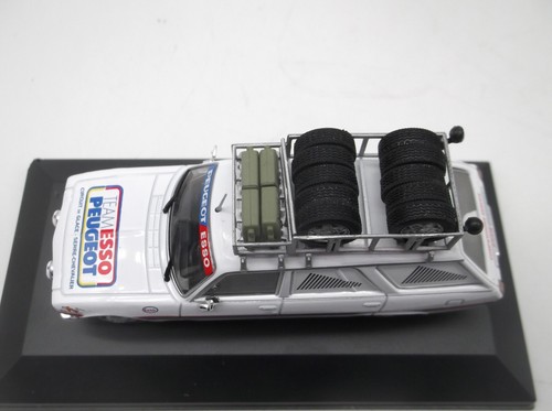 1/43 Peugeot 504 Break Assistance Rallye Team ESSO-Peugeot Sport 1982 Altaya - Imagen 6 de 6