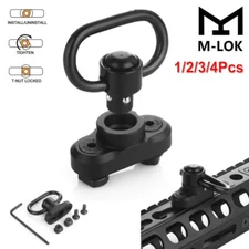 M-LOK QD Sling Swivel Quick Release Sling Stud Mount Adaptor Gun Accessories
