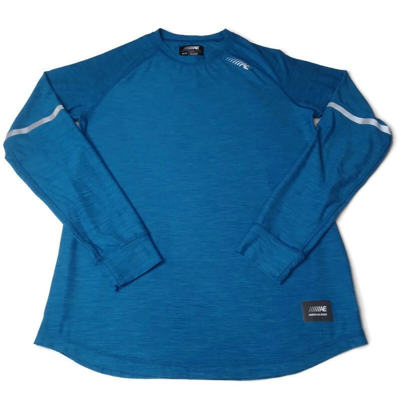 Chemise Manches Longues American Eagle - Taille S, Rayée, Coton | Occasion Très Bon état