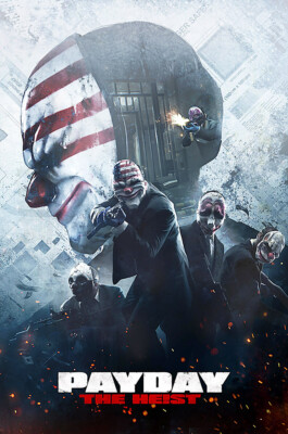 Payday The Heist PS3 PSP Premium POSTER MADE IN USA  - OTH678