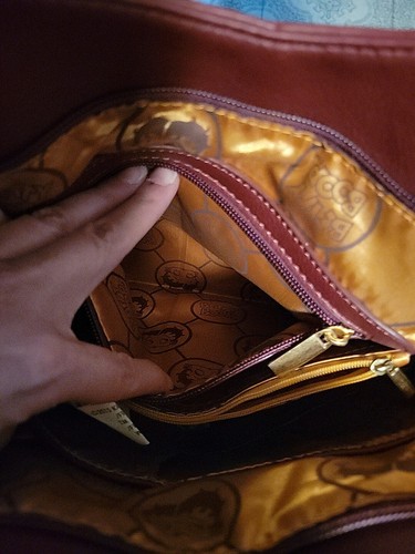 Borsa Betty Boop King Features 2015 rossa borchiata Y2K ecopelle gotica - Foto 15 di 19