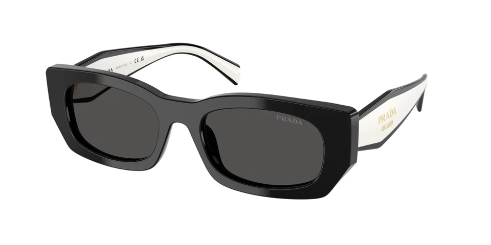 Nuevo 2025 PRADA Mujeres Gafas de sol PR B05S 09Q-08Z Auténtico Estuche con marco Italia Foto 2 de 4