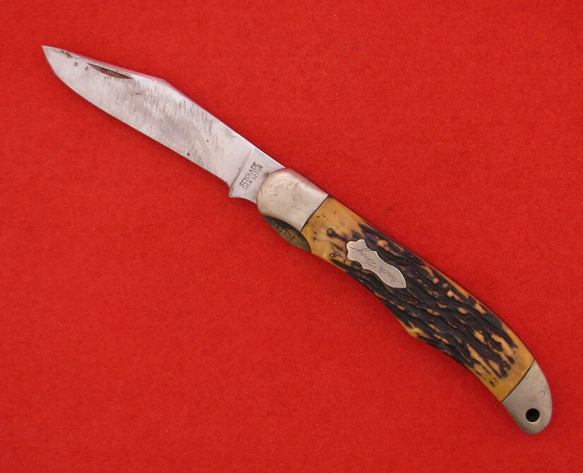 Lot of 2 Vintage Schrade Knives 50's Walden NY USA 716 and a 127UH