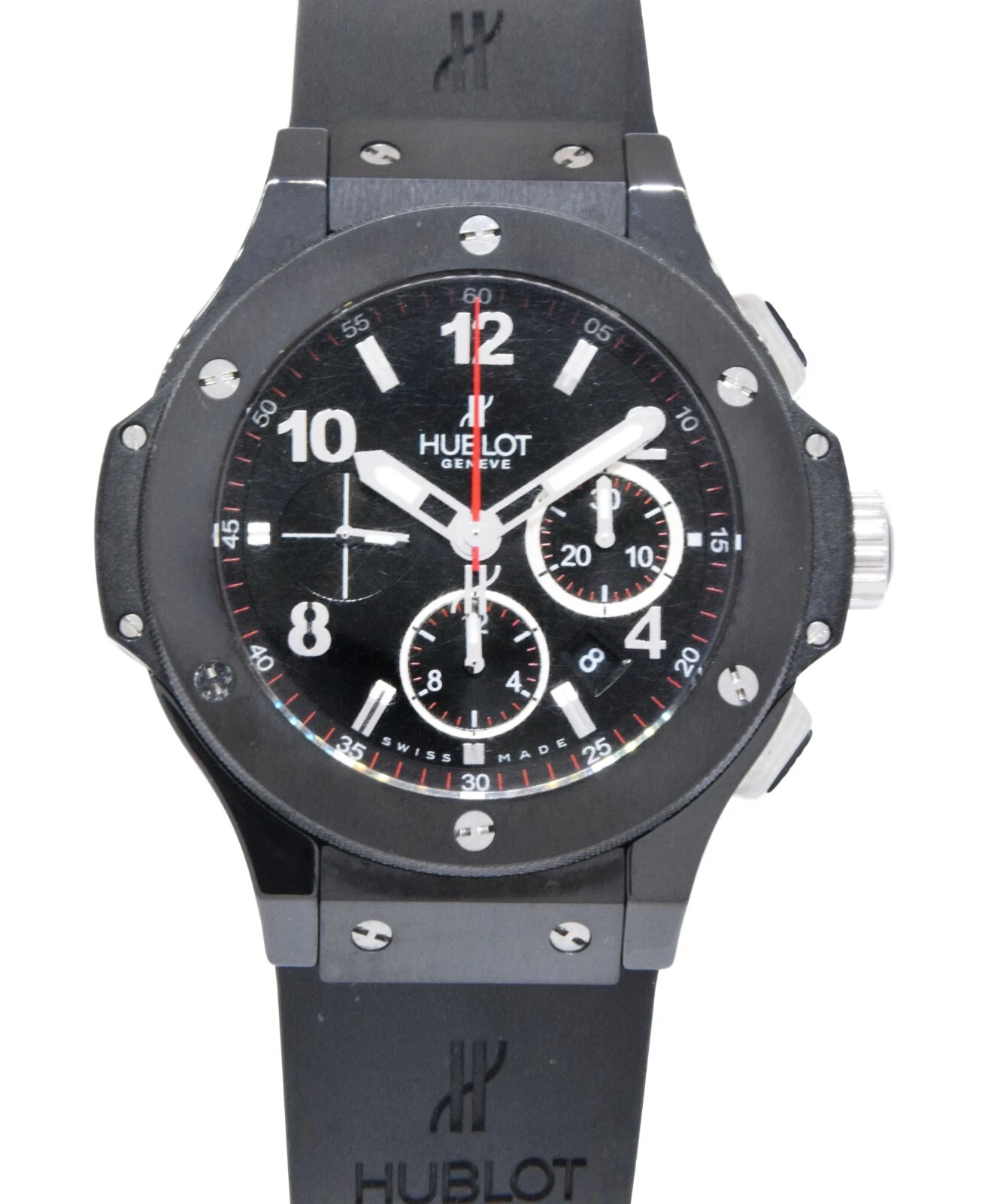 Hublot — Hublot Big Bang Chronograph Black Magic Ceramic Mens 44mm Watch 301.CX.130.RX