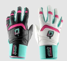 NEW Sportz Drip Adult Small/Medium Premium Pro Cuff Batting Gloves - Adult S/M