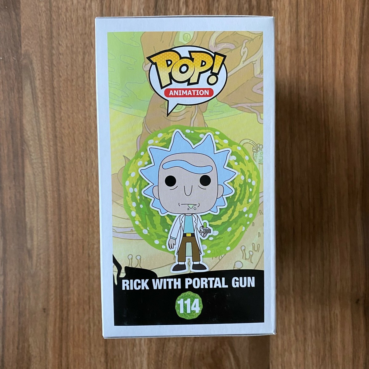 Funko Pop! Rick and Morty Rick with Portal Gun #114 Hot