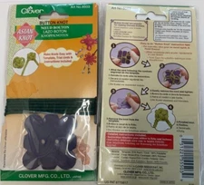 CLOVER #8503 ASIAN BUTTON KNOT TEMPLATE