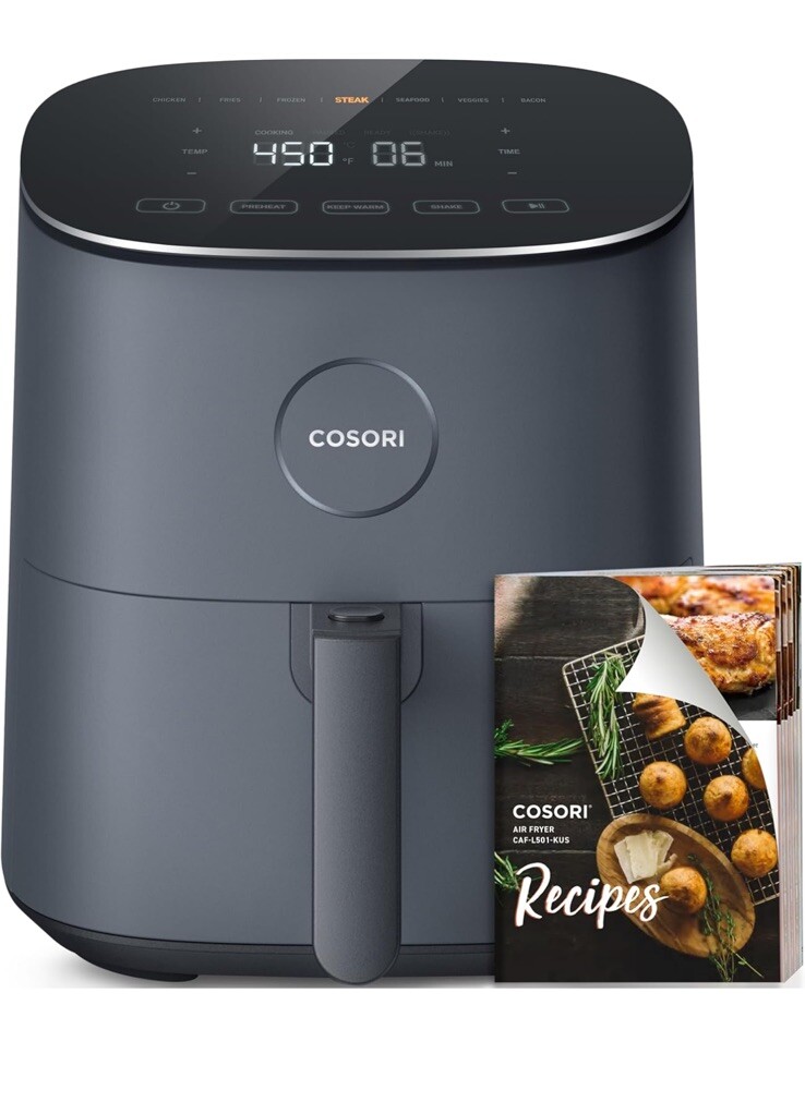 COSORI Air Fryer Oven Pro LE 5-Qt Airfryer, Quick Meals, UP to 450℉, Quiet