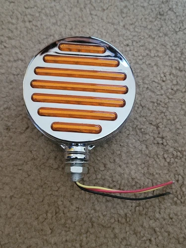 Side Mirror Running Signal Light Round Shape