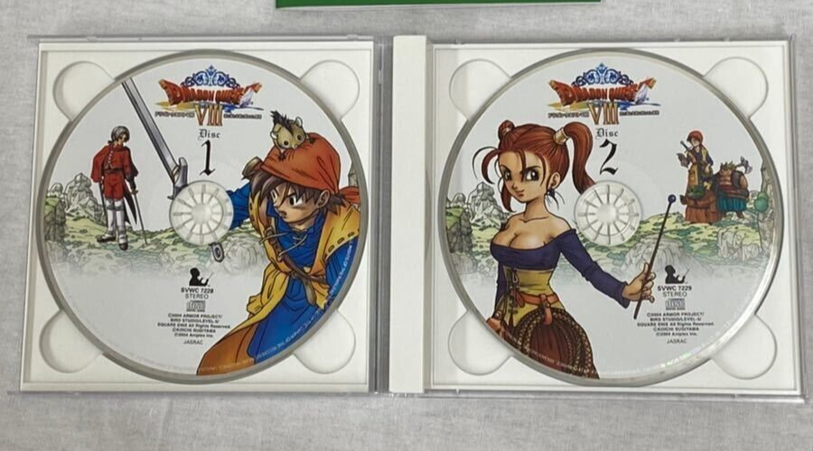 Dragon Quest VIII Original Soundtrack CD Warrior 8 OST 2CD Dragon Quest VIII Original Soundtrack CD Warrior 8 OST 2CD