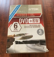 TDK DVD RW 1x-4x 4.7 GB - 5 Pack