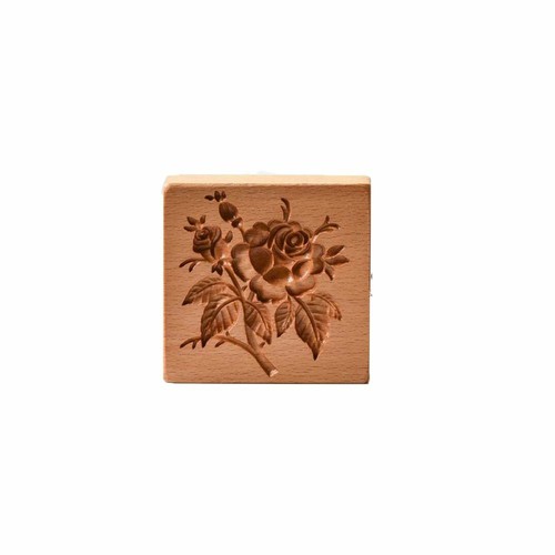 Wooden Cookie Mold Carved Wooden Gingerbread Cookie Mold Gingerbread Kitchen - Picture 13 of 16
