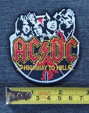 AC/DC Highway To Hell Patch: Iron On Angus Malcom Bon Scott - Licensed