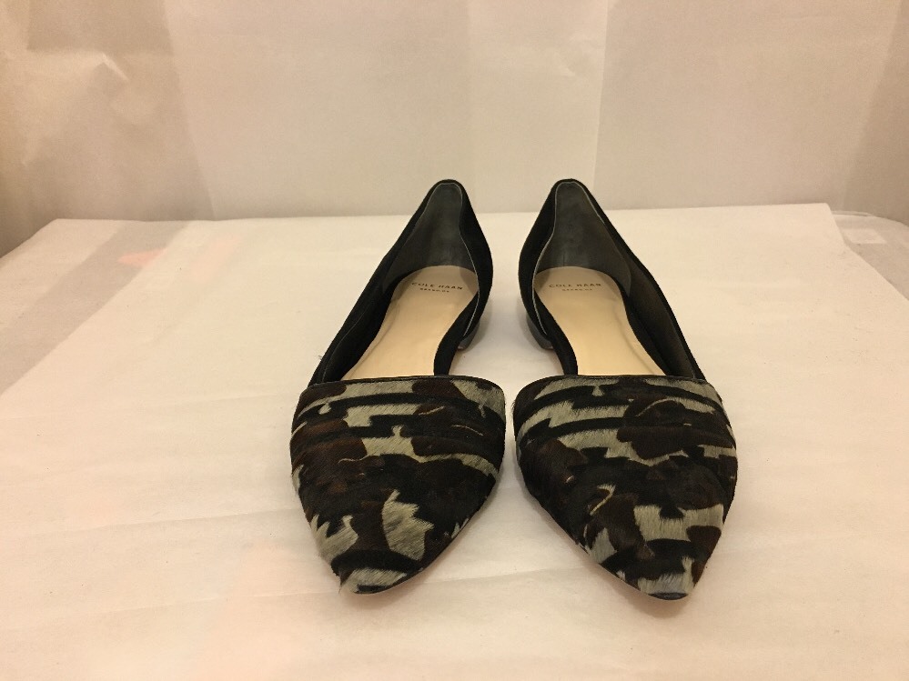 Cole Haan Amalia Skimmer carbón Multi haircalf para antideslizante en pisos para haircalf mujer M 4c0165 Cole Haan Amalia Skimmer carbón Multi haircalf para antideslizante en pisos para haircalf mujer M 4c0165