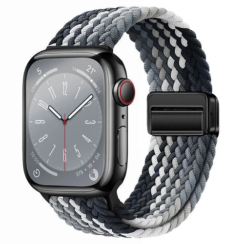 Magnet Nylon Armband für Apple Watch Ultra 2 49mm & Serie 1-9,Ersatzband 38-45mm - Bild 70 von 101