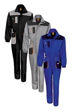 Result WorkGuard Lite GREY BLACK or BLUE Coverall Overalls
