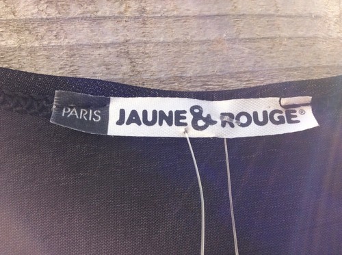 NEW JAUNE & ROUGE(PARIS) SHEER NET LONG TIE FRONT COVER UP/KIMONO SMALL 6/8/10 - Picture 3 of 12