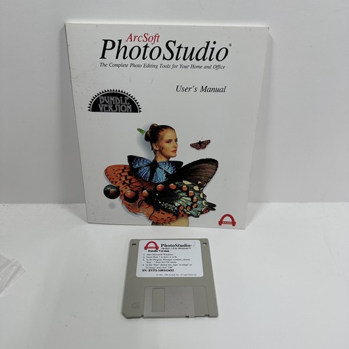 ArcSoft Photo Studio 1.5 Software 3.5 Floppy Disk Windows - Picture 3 of 3