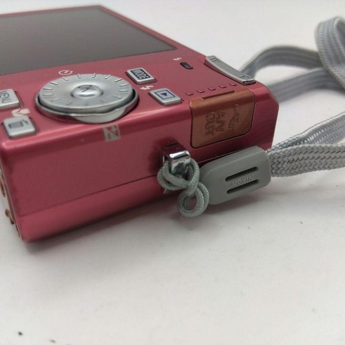 Nikon Coolpix S510 rosso lampone 8,1 MP fotocamera digitale compatta usata dal Giappone - Foto 7 di 12