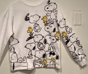 snoopy woodstock sweatshirt