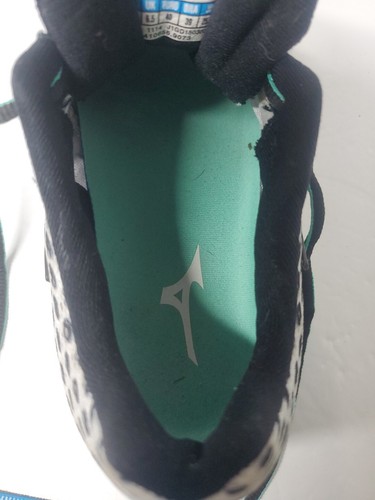 Mizuno Womens Wave Rider 18 410656 9073 Black Running Shoes Sneakers Size 9 - Picture 9 of 13
