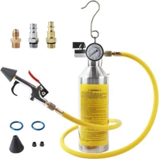 AC Flush Kit Condenser Cleaning Set Auto Air Conditioning Flush Bottle