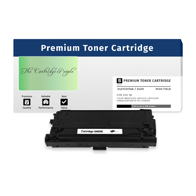 Compatible 040H,0461C001AA, Black Toner, LBP710CX,712CDN, 12,500
