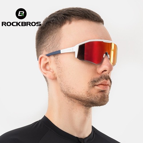 ROCKBROS Outdoor Cycling Sunglasses Bicycle Polarised Sunglasses Eyewear UV400 - Picture 8 of 13