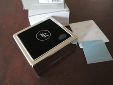 Things Remembered ~ Tri Tone Box ~ New ~ Gift Boxed JEWELRY BOX 743422