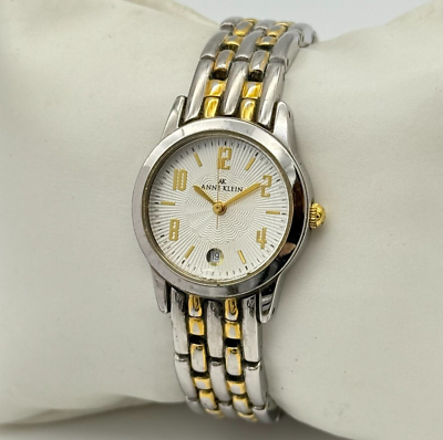 Ladies ANNE KLEIN Two-Tone, Classic Dress/Casual Bracelet 