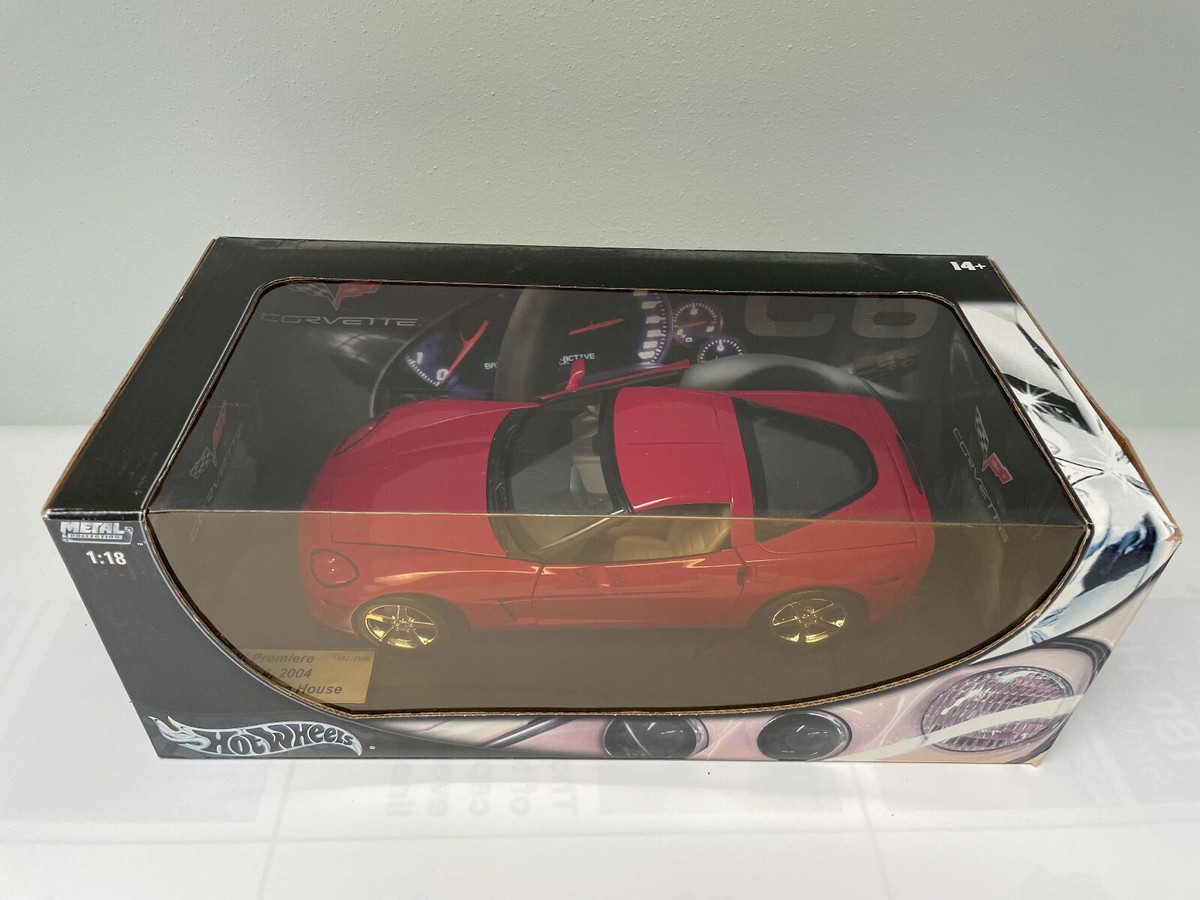 Hot Wheels 1/18 scale Chevy Corvette C6 #1692 of 5000 from 2004