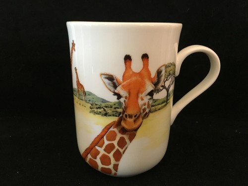 World Mug Giraffe Coffee Cup Tag 