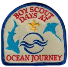 Boy Scout Days At Ocean Journey BSA Patch BL Bdr. [PW815]